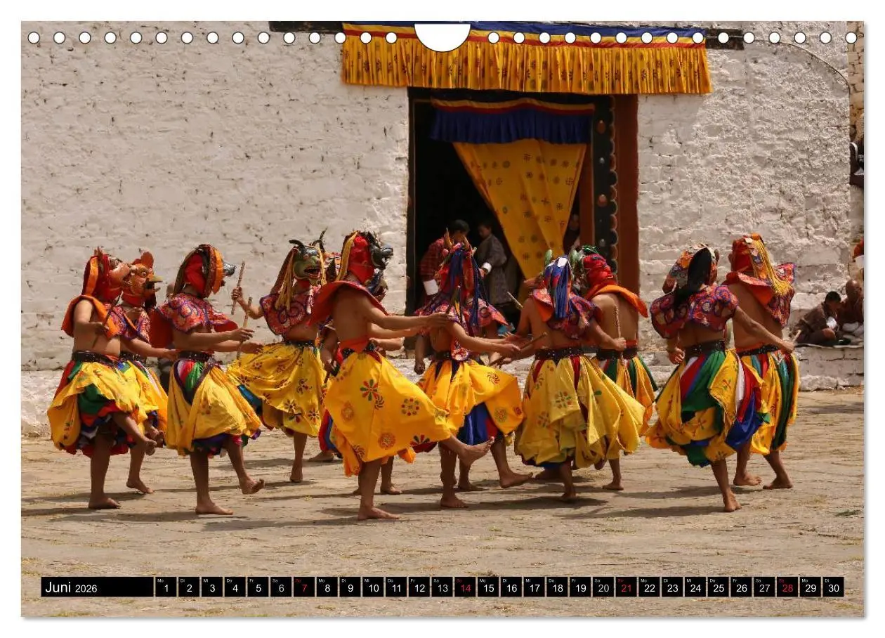 Bild: 9783457946183 | Druk Yul - Szenen aus Bhutan (Wandkalender 2026 DIN A4 quer),...