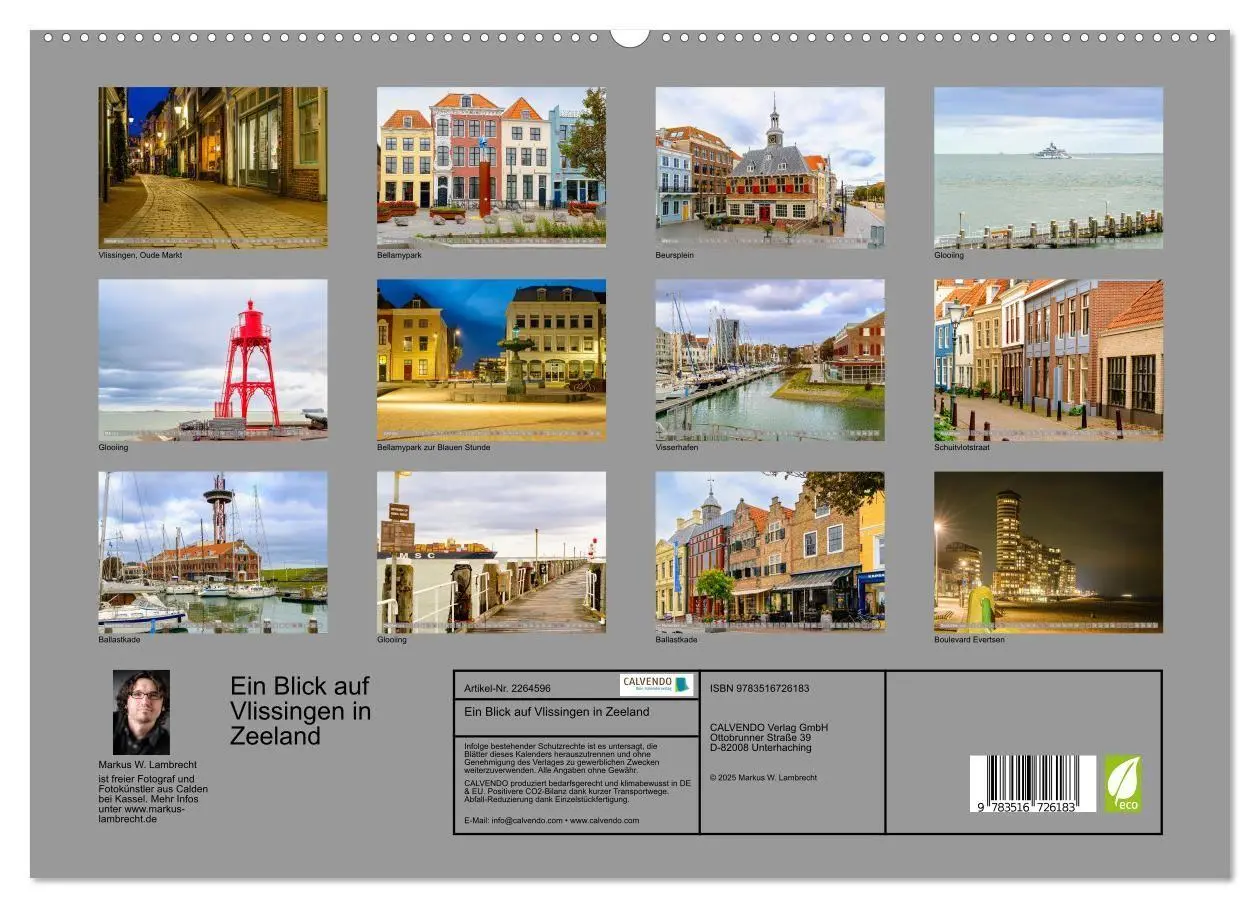 Bild: 9783516726183 | Ein Blick auf Vlissingen in Zeeland (hochwertiger Premium...