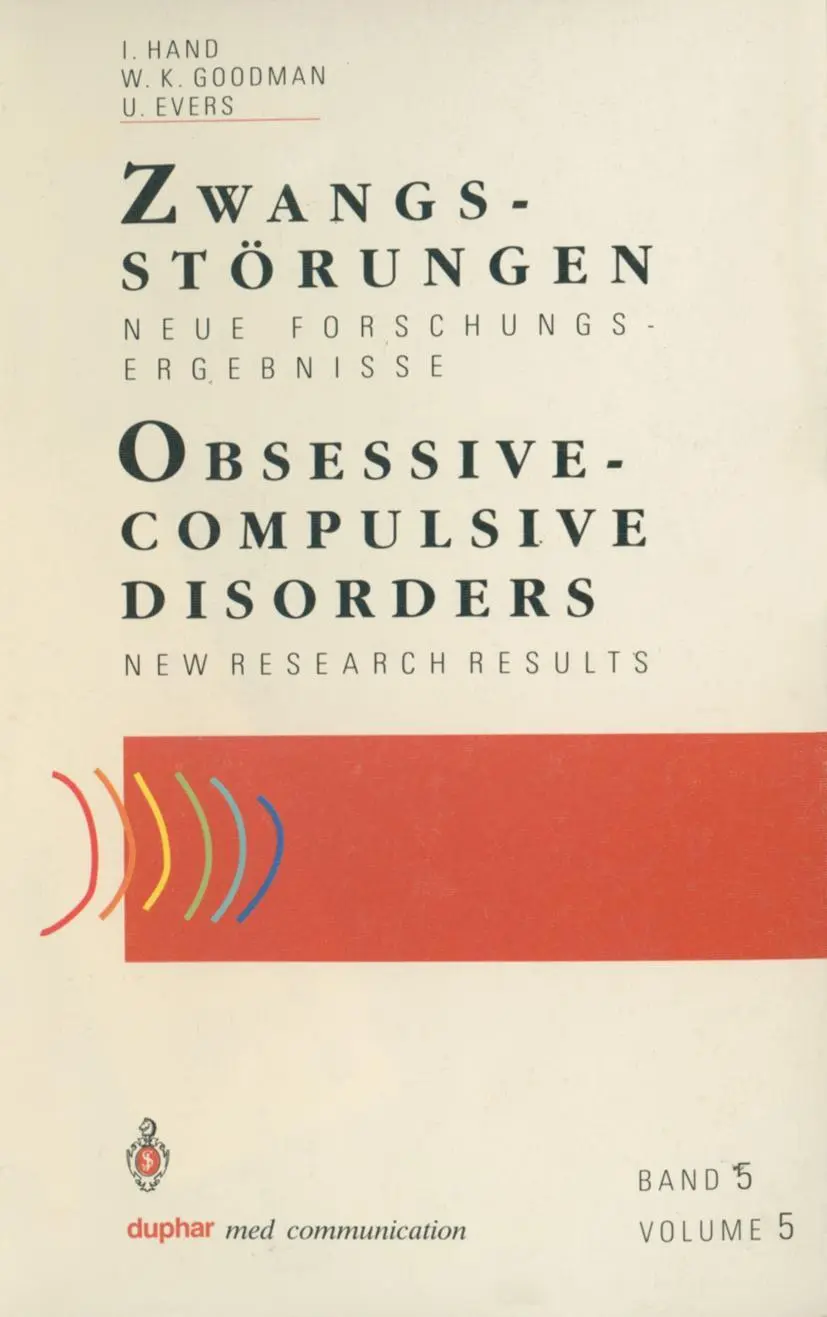 Cover: 9783540556183 | Zwangsstörungen / Obsessive-Compulsive Disorders | Iver Hand (u. a.)