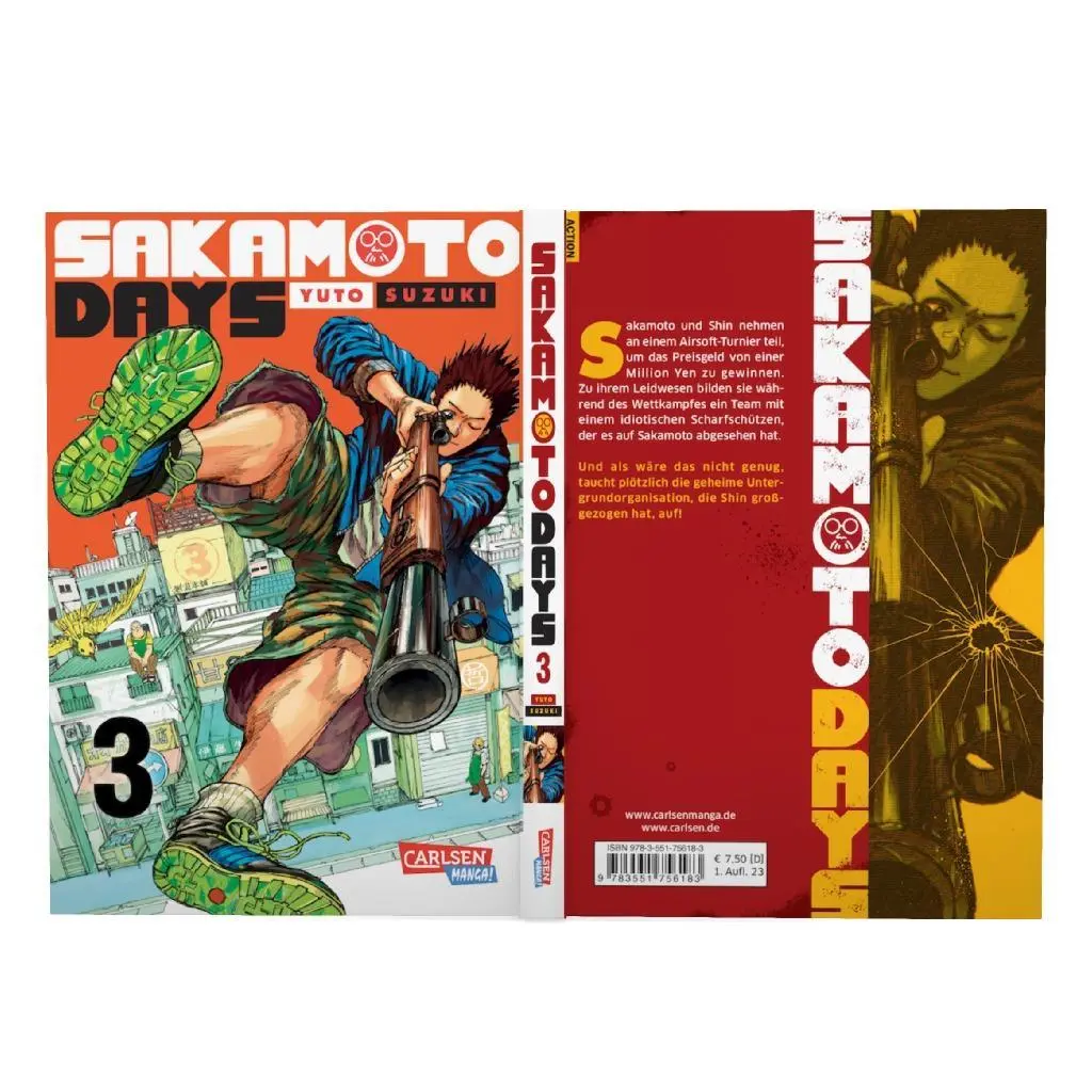 Bild: 9783551756183 | Sakamoto Days 3 | Yuto Suzuki | Taschenbuch | Sakamoto Days | 192 S.