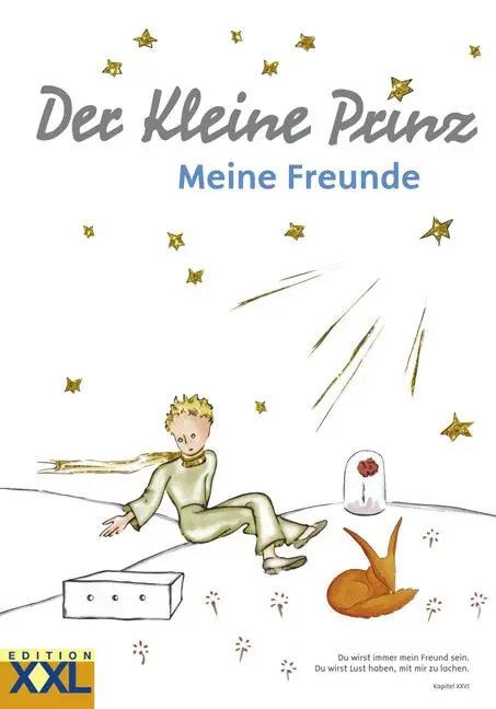 Cover: 9783897366183 | Der Kleine Prinz. Meine Freunde | Antoine de Saint-Exupéry | Buch