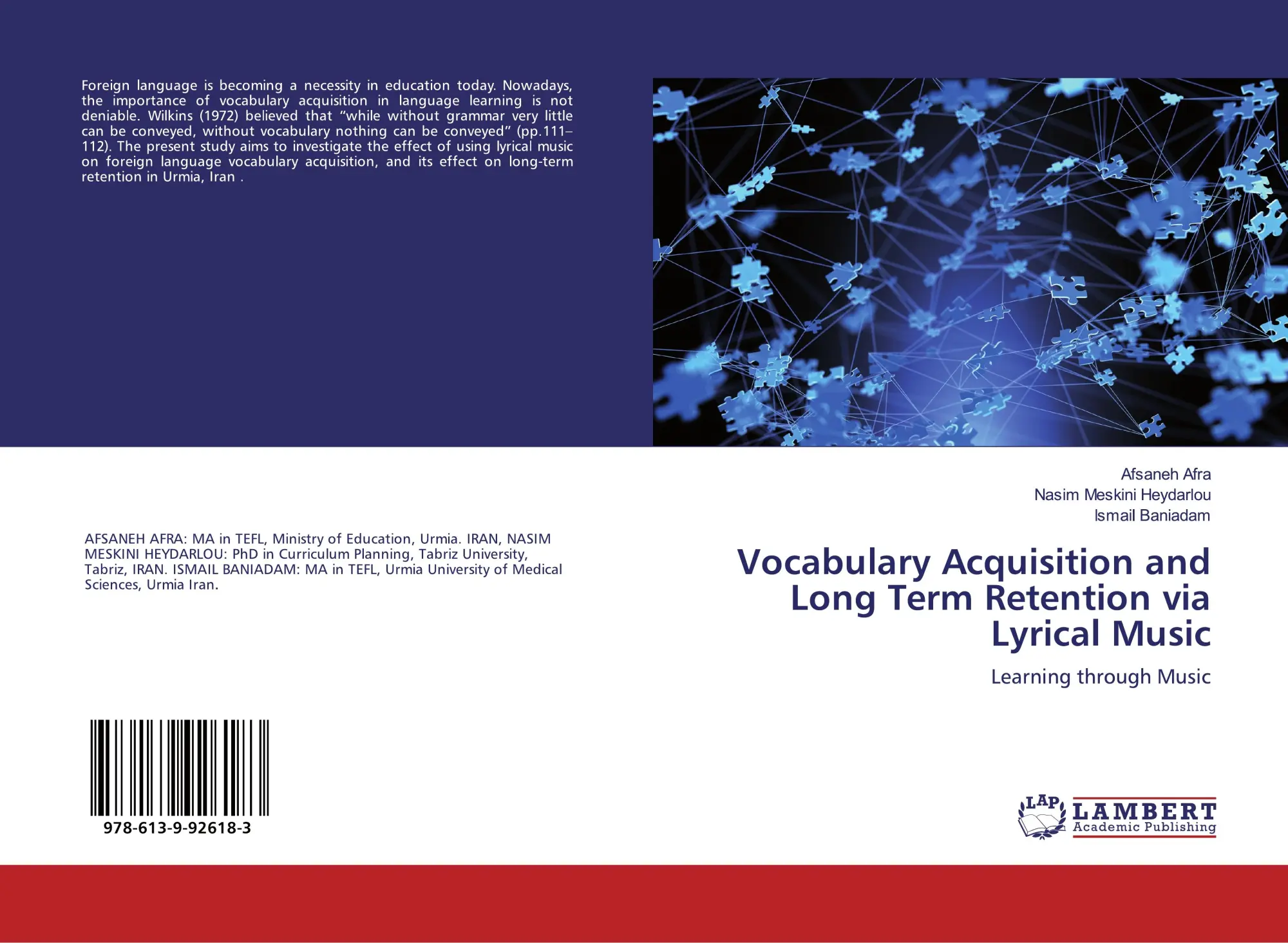 Vocabulary Acquisition and Long Term Retention via Lyrical Music