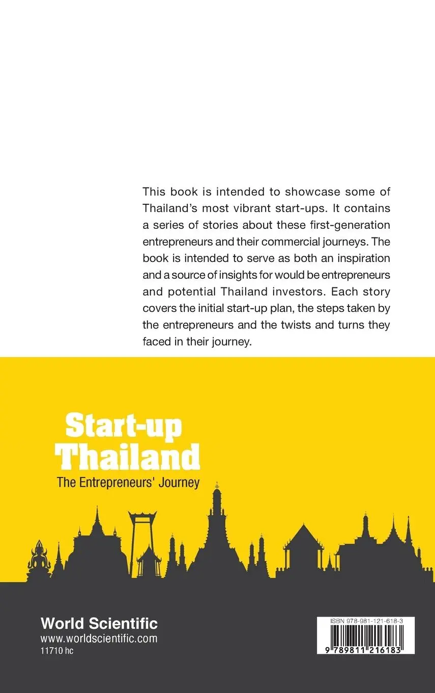 Rückseite: 9789811216183 | START-UP THAILAND | THE ENTREPRENEURS' JOURNEY | Zerrillo | Buch