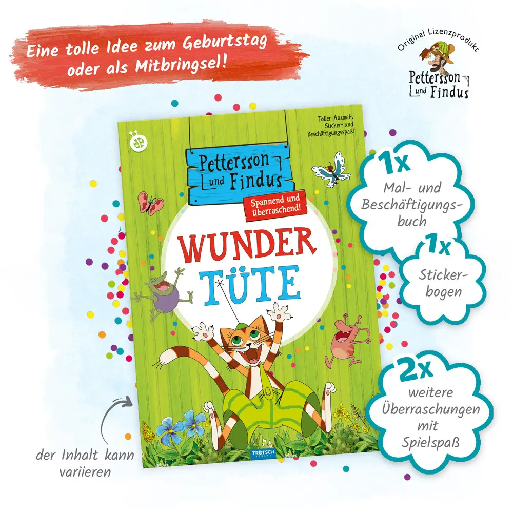Bild: 4251901506283 | Trötsch Pettersson &amp; Findus Wundertüte | Trötsch Verlag GmbH &amp; Co.KG