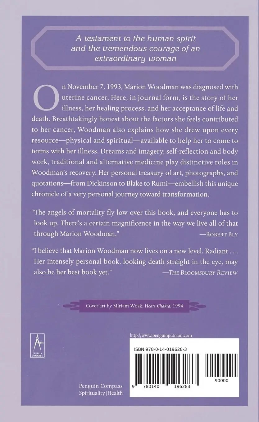 Rückseite: 9780140196283 | Bone | Dying into Life | Marion Woodman | Taschenbuch | Englisch