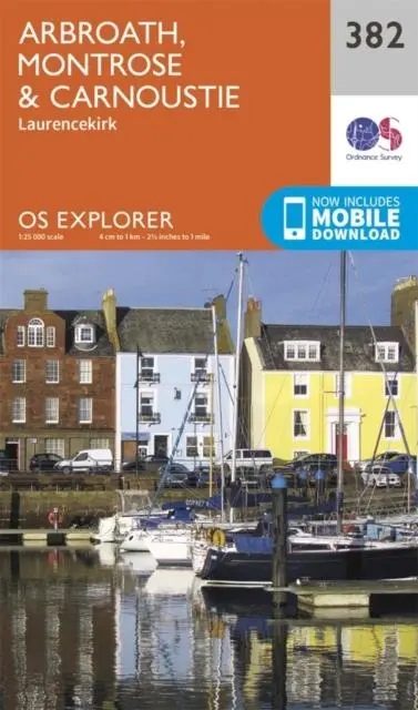 Cover: 9780319246283 | Arbroath, Montrose and Carnoustie | Ordnance Survey | (Land-)Karte