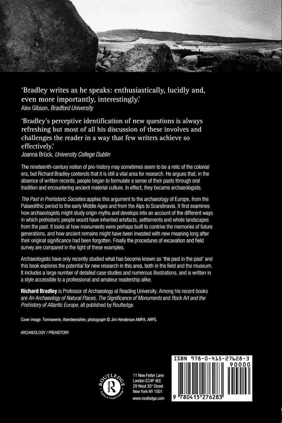 Rückseite: 9780415276283 | The Past in Prehistoric Societies | Richard Bradley | Taschenbuch