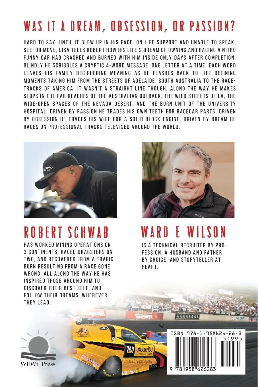 Rückseite: 9781958626283 | Racing Hearts and Burning Cars | Ward E Wilson (u. a.) | Taschenbuch