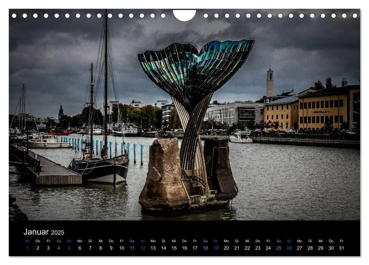 Bild: 9783435776283 | Turku / Finnland (Wandkalender 2025 DIN A4 quer), CALVENDO...