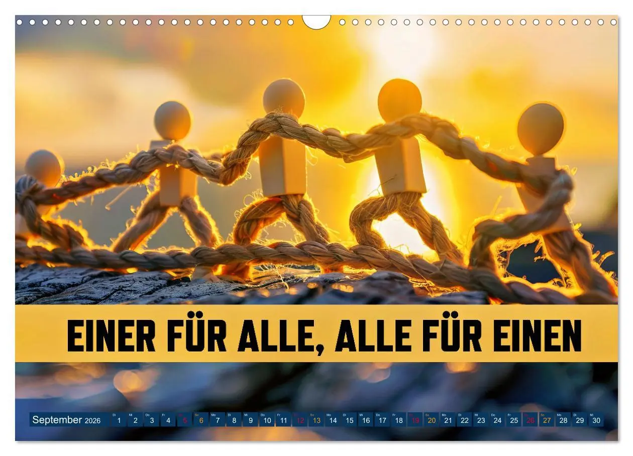 Bild: 9783457246283 | Gemeinsam sind wir stark - motivierende Sprüche über Teams...