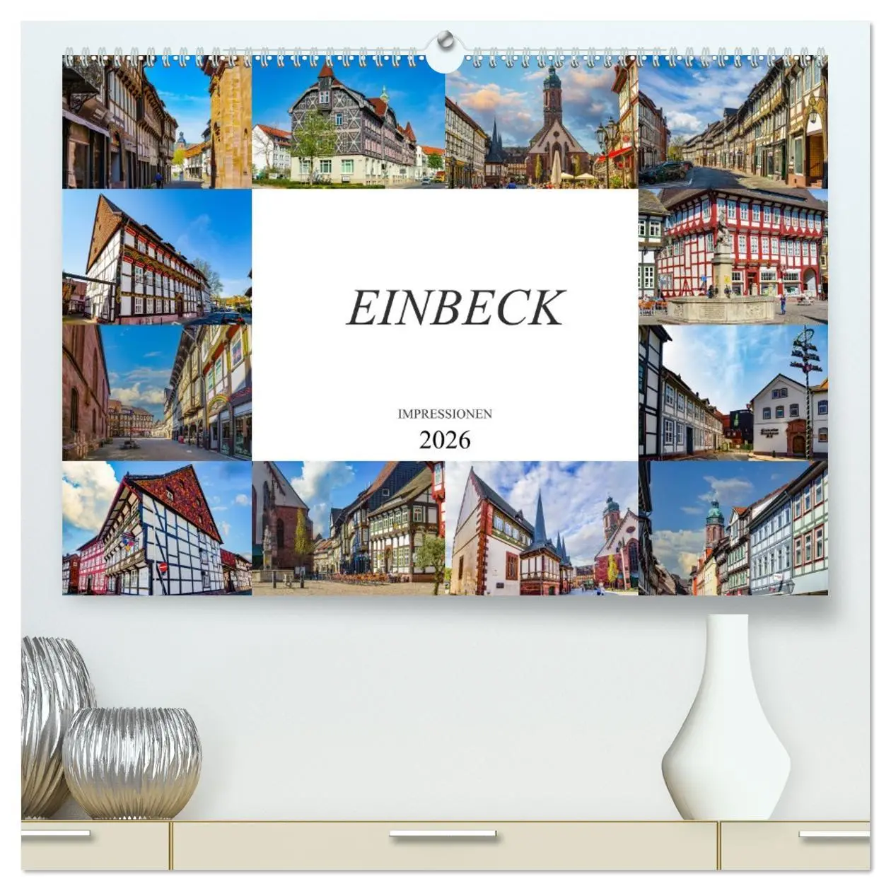 Cover: 9783457796283 | Einbeck Impressionen (hochwertiger Premium Wandkalender 2026 DIN A2...