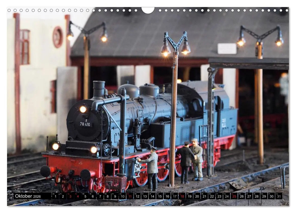 Bild: 9783516026283 | Kleine Bahnwelt in Spur 1 (Wandkalender 2026 DIN A3 quer), CALVENDO...