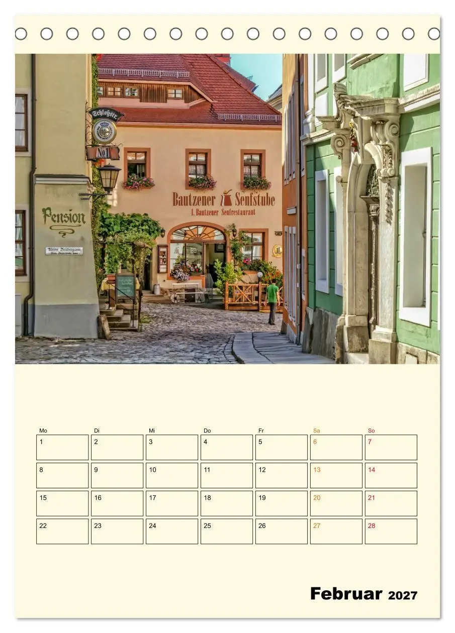 Bild: 9783569426283 | Mein Sachsen (Tischkalender 2027 DIN A5 hoch), CALVENDO Monatskalender