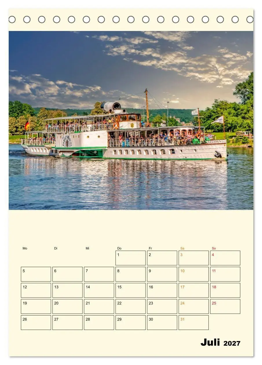 Bild: 9783569426283 | Mein Sachsen (Tischkalender 2027 DIN A5 hoch), CALVENDO Monatskalender