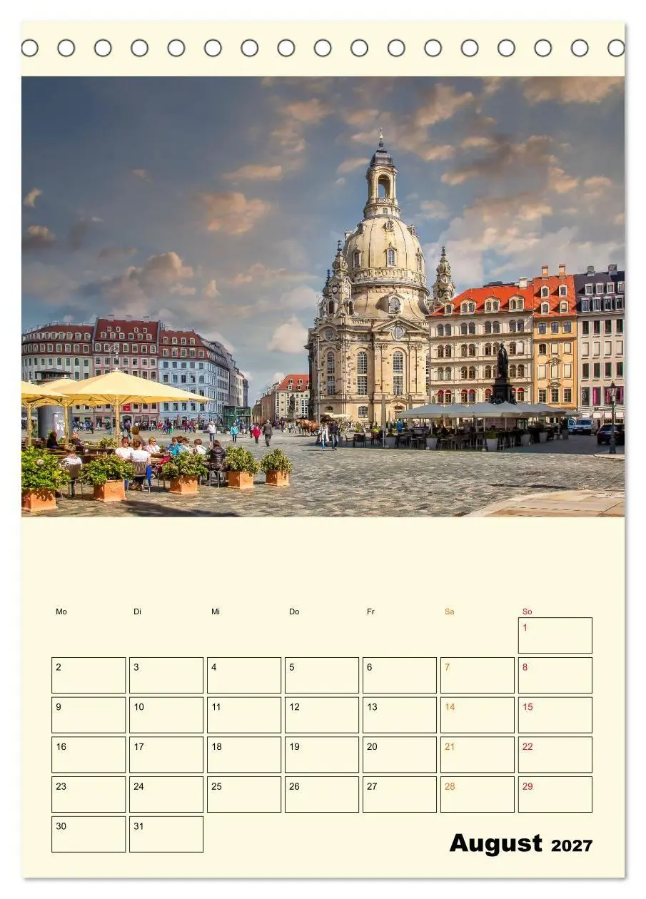 Bild: 9783569426283 | Mein Sachsen (Tischkalender 2027 DIN A5 hoch), CALVENDO Monatskalender