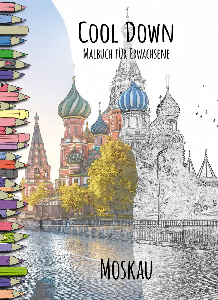 Cover: 4260068866383 | Cool Down Malbuch für Erwachsene: Moskau | York P. Herpers | Buch