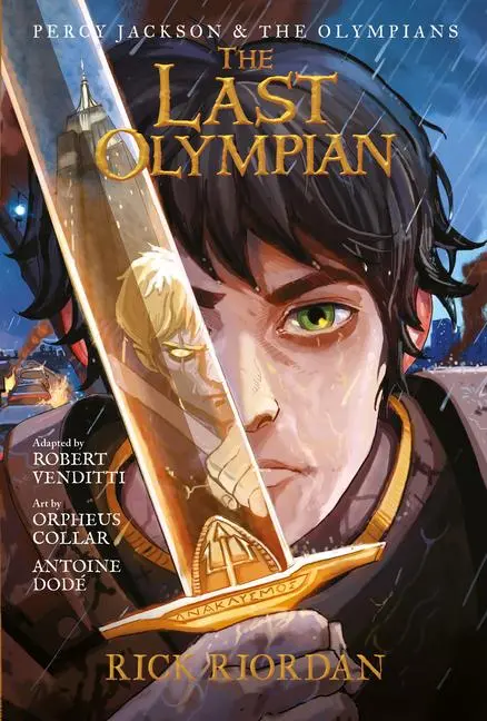 Cover: 9781484786383 | The Percy Jackson and the Olympians: Last Olympian: The Graphic Novel