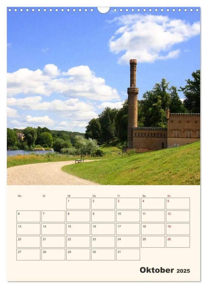 Bild: 9783435906383 | Park Sanssouci und Park Babelsberg (Wandkalender 2025 DIN A3 hoch),...