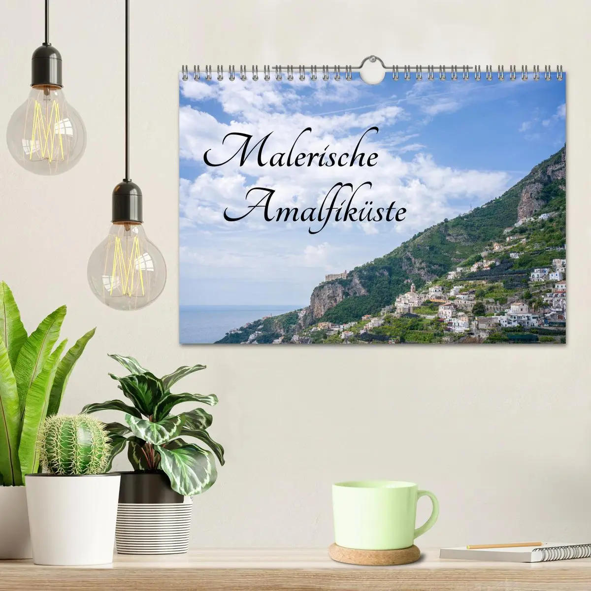 Bild: 9783457306383 | Malerische Amalfiküste (Wandkalender 2026 DIN A4 quer), CALVENDO...