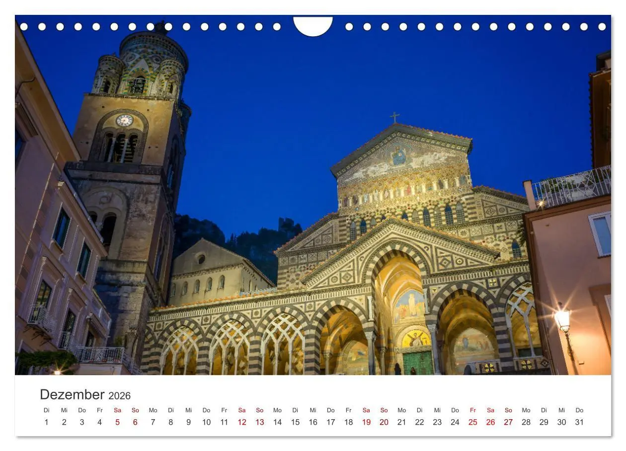 Bild: 9783457306383 | Malerische Amalfiküste (Wandkalender 2026 DIN A4 quer), CALVENDO...