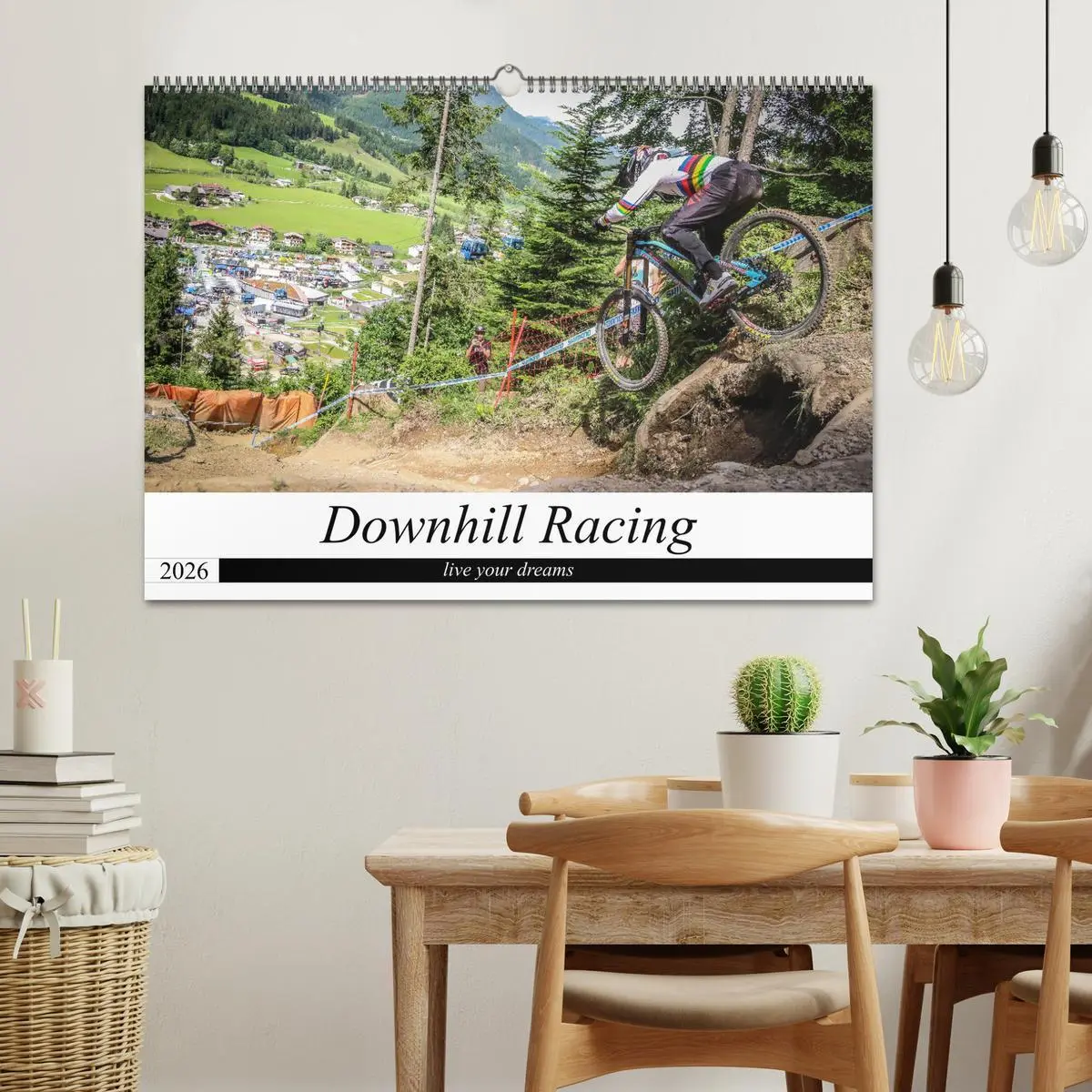 Bild: 9783457856383 | Downhill Racing (Wandkalender 2026 DIN A2 quer), CALVENDO...