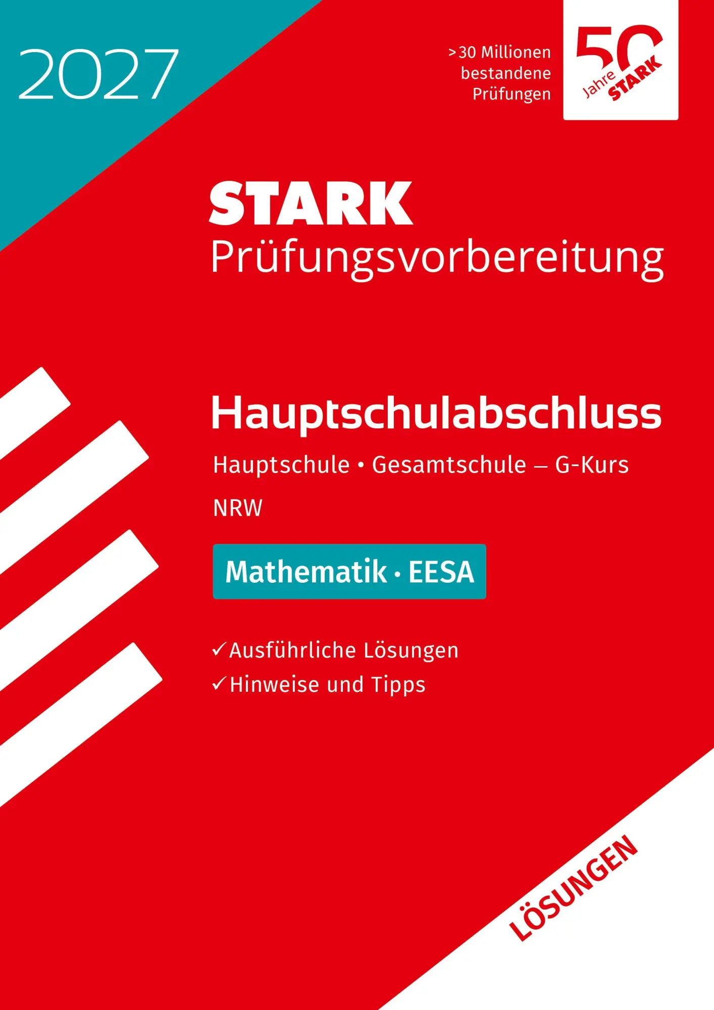 Cover: 9783849066383 | STARK Lösungen zu Mathematik - Hauptschulabschluss (EESA) 2027 NRW...
