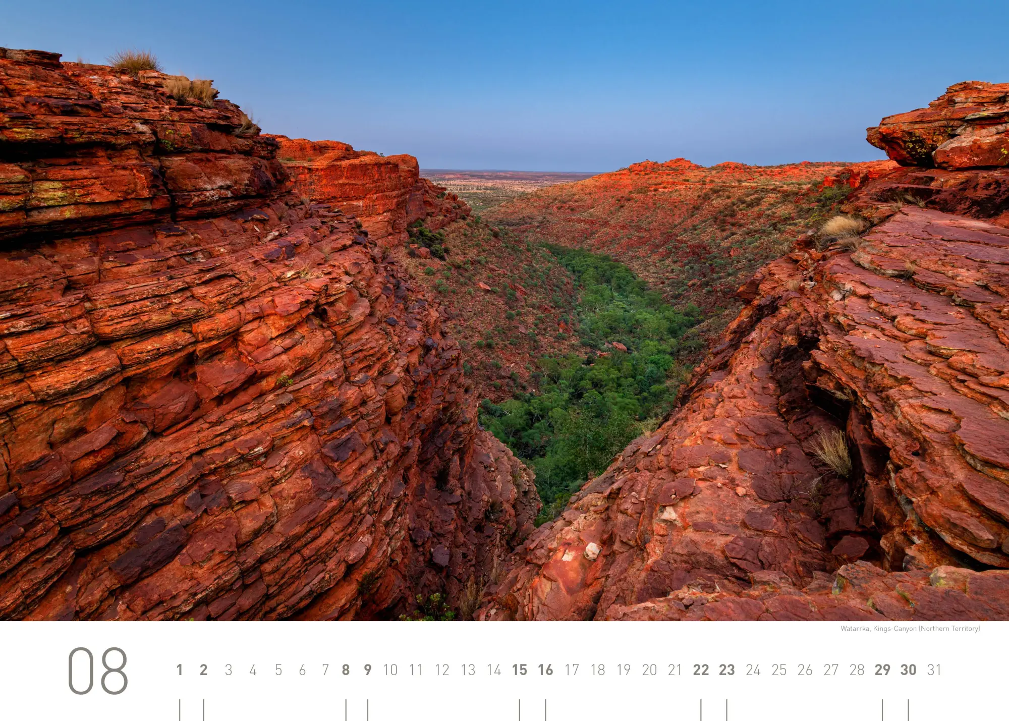 Bild: 9783968556383 | Australien Exklusivkalender 2026 | Limited Edition (70 x 50 cm) | 2026
