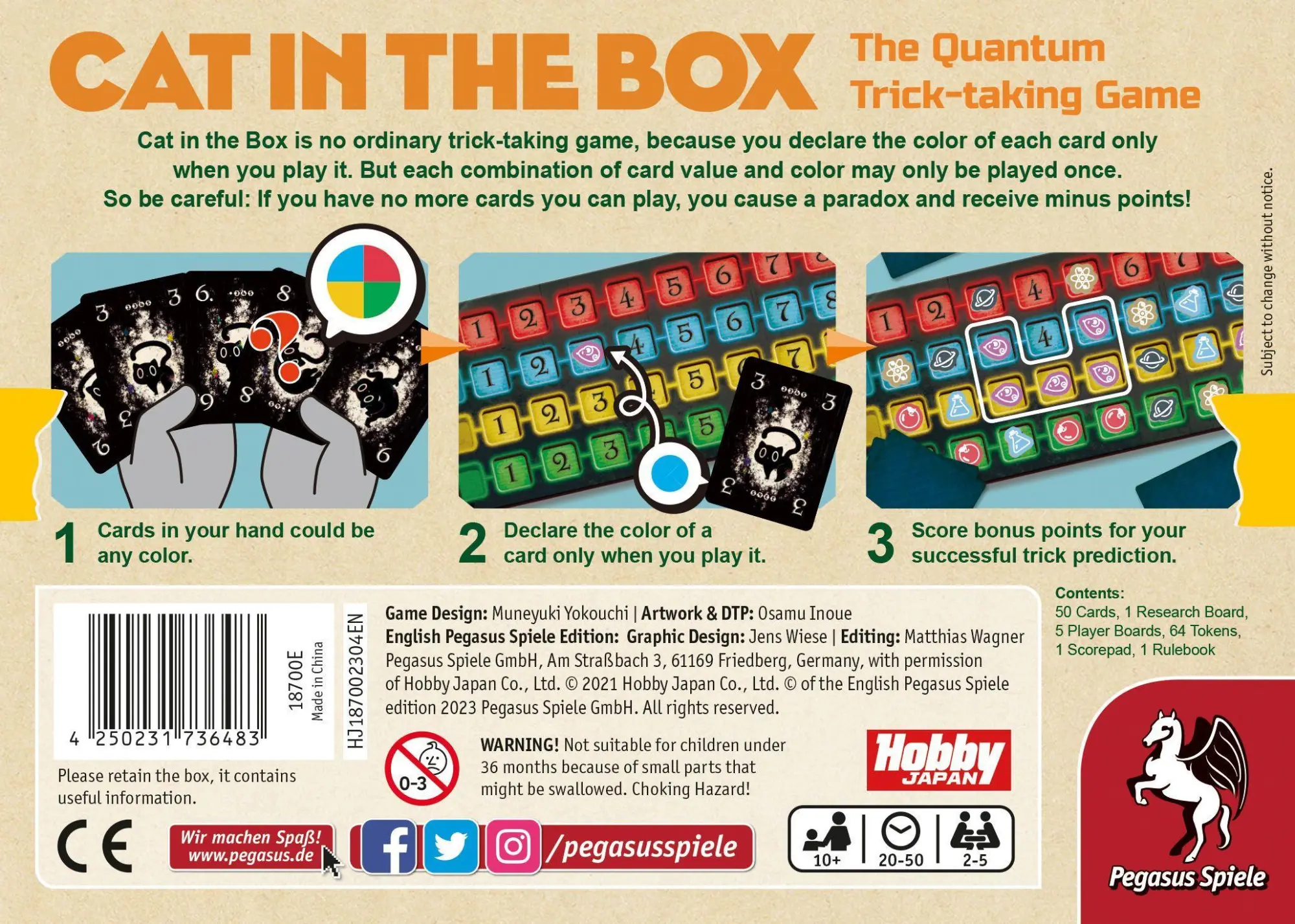 Bild: 4250231736483 | Cat in the Box (englisch) | Muneyuki Yokouchi | Spiel | 18700E | 2023
