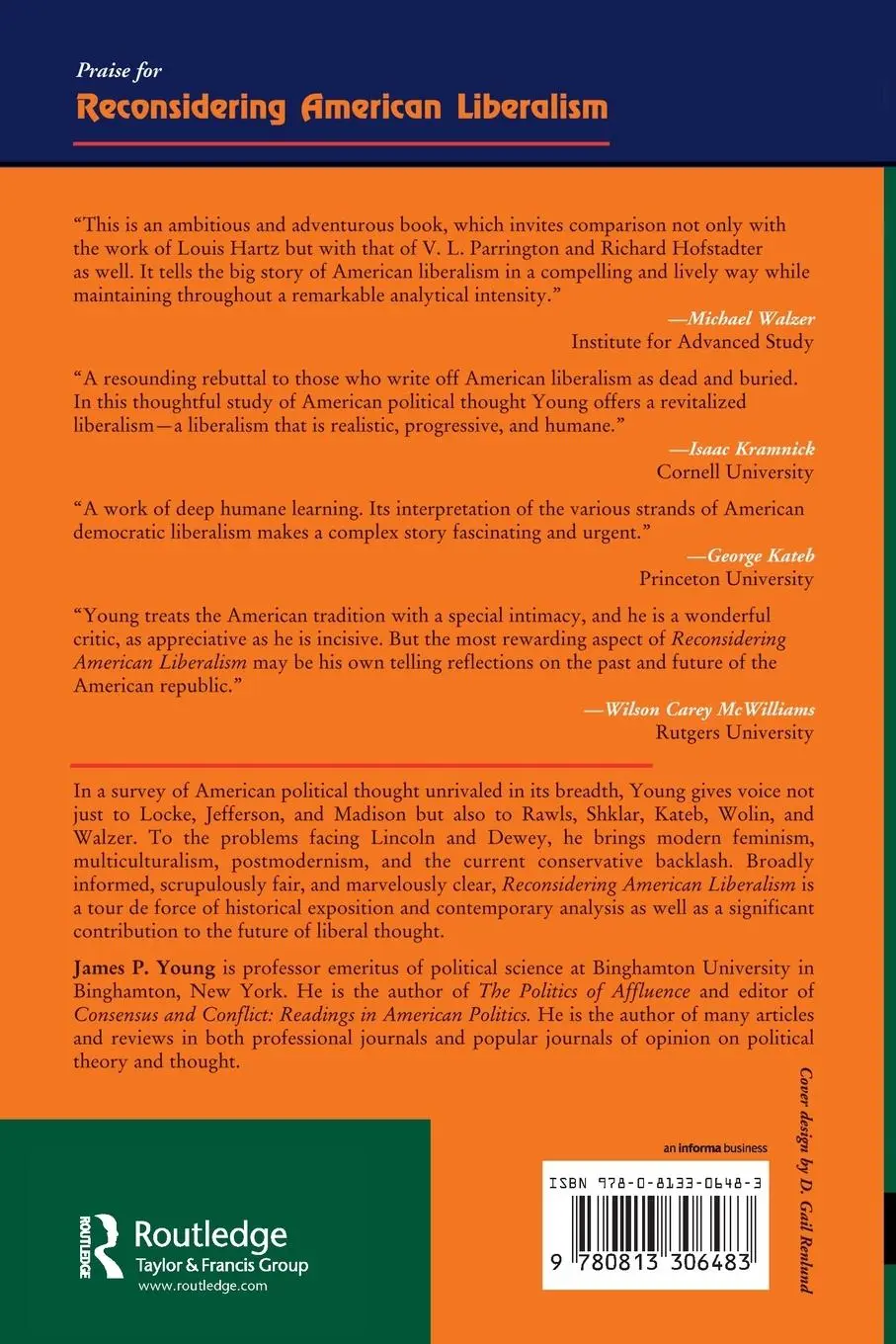 Rückseite: 9780813306483 | Reconsidering American Liberalism | James Young | Taschenbuch | 1996