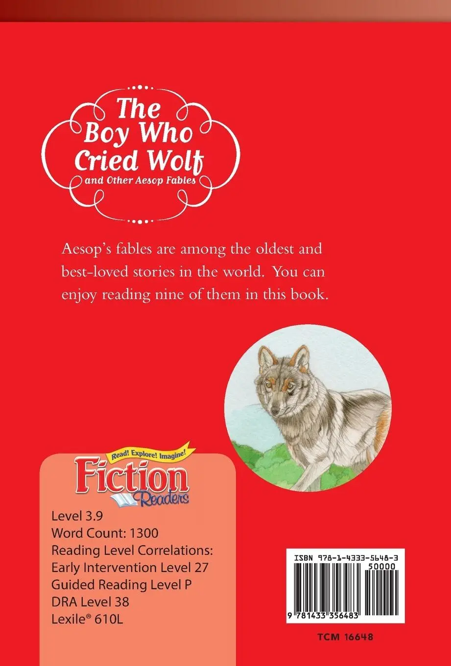 Rückseite: 9781433356483 | The Boy Who Cried Wolf and Other Aesop Fables | Leah Osei | Buch