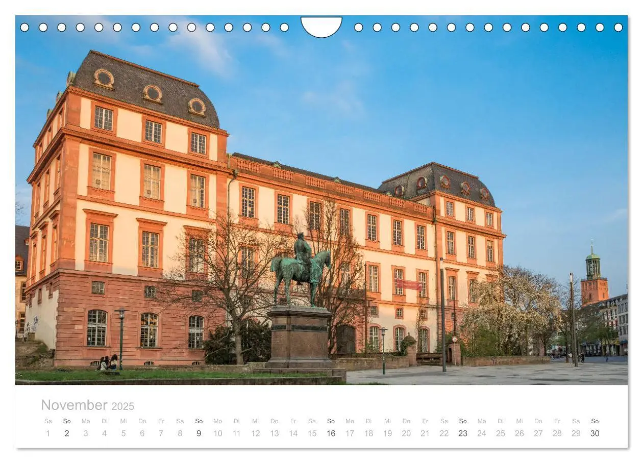 Bild: 9783435376483 | Darmstadt - Gärten, Kunst, Architektur (Wandkalender 2025 DIN A4...