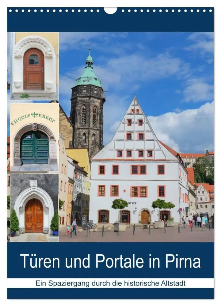 Cover: 9783435996483 | Türen und Portale in Pirna (Wandkalender 2025 DIN A3 hoch),...