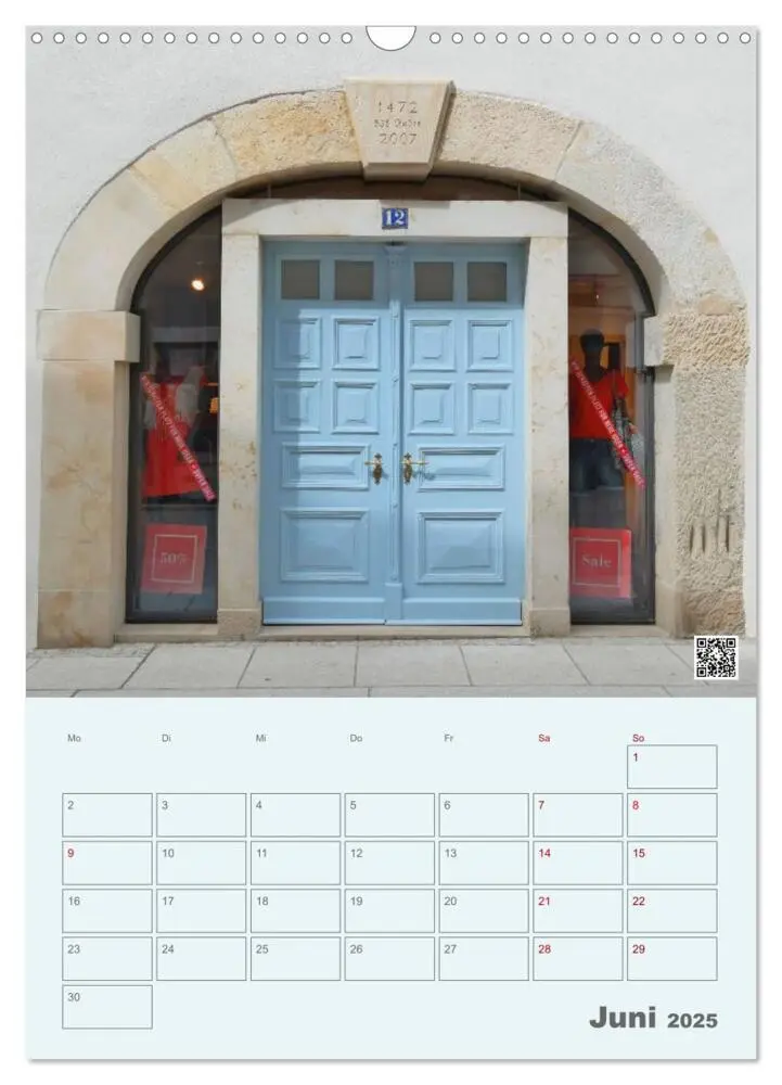 Bild: 9783435996483 | Türen und Portale in Pirna (Wandkalender 2025 DIN A3 hoch),...