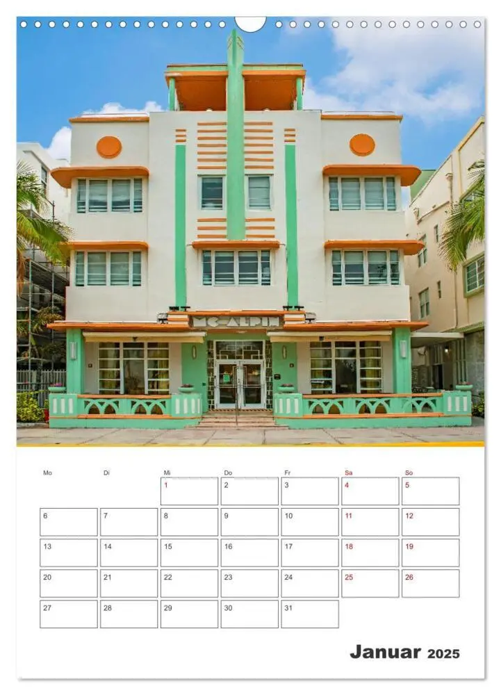 Bild: 9783457156483 | Miami - Reiseplaner (Wandkalender 2025 DIN A3 hoch), CALVENDO...