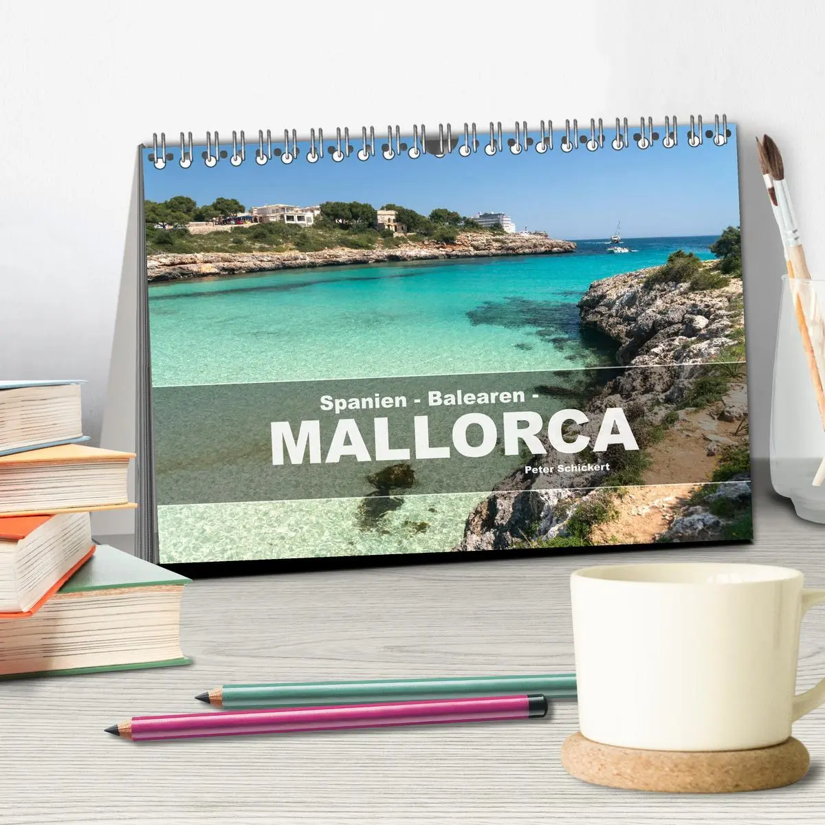 Bild: 9783457466483 | Spanien - Balearen - Mallorca (Tischkalender 2026 DIN A5 quer),...