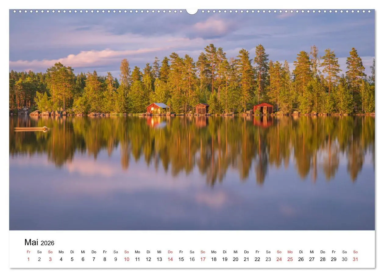 Bild: 9783457776483 | Schwedischer Sommer in Värmland (Wandkalender 2026 DIN A2 quer),...