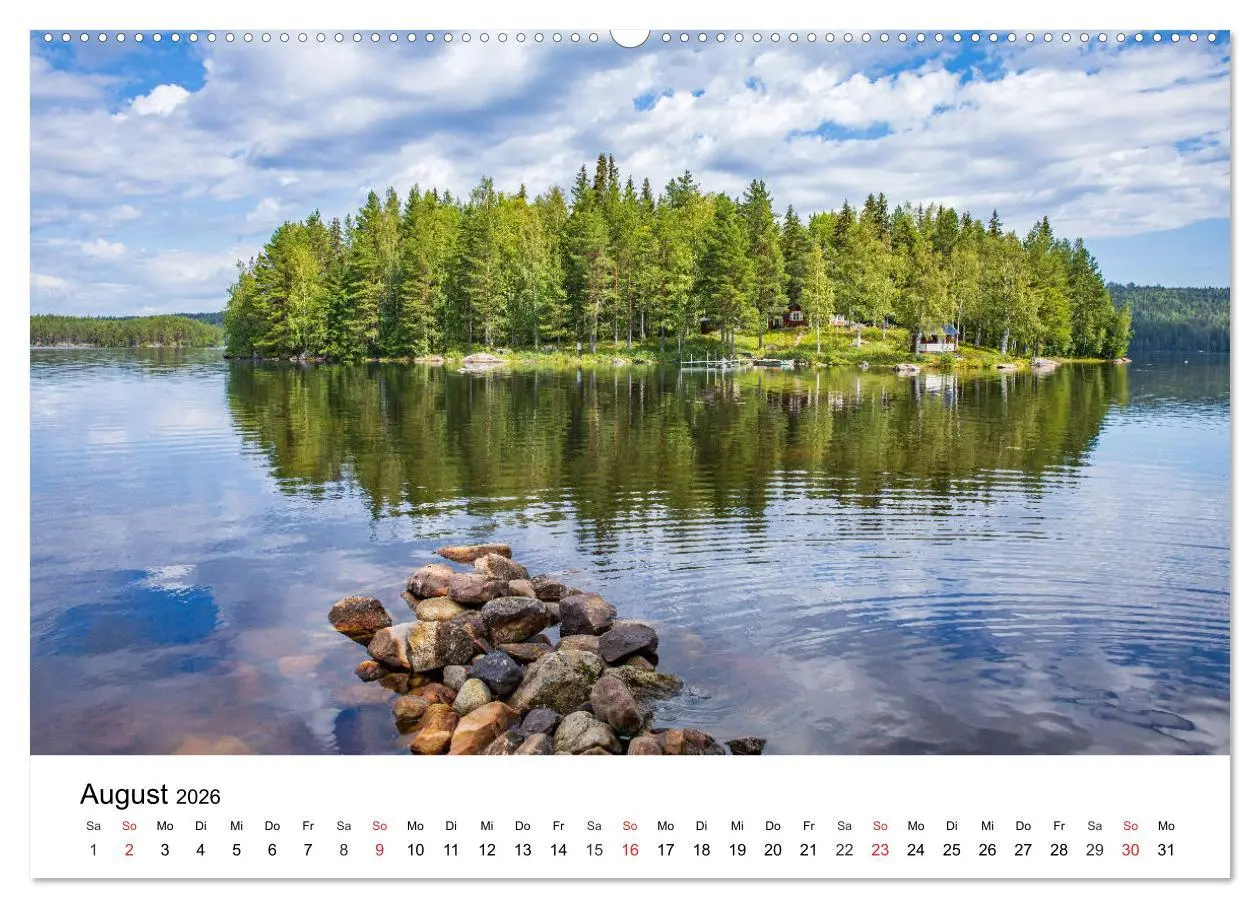 Bild: 9783457776483 | Schwedischer Sommer in Värmland (Wandkalender 2026 DIN A2 quer),...
