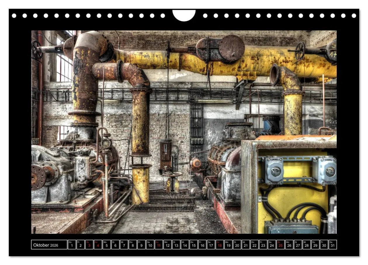 Bild: 9783457916483 | Rost - Quer durch's Ruhrgebiet (Wandkalender 2026 DIN A4 quer),...