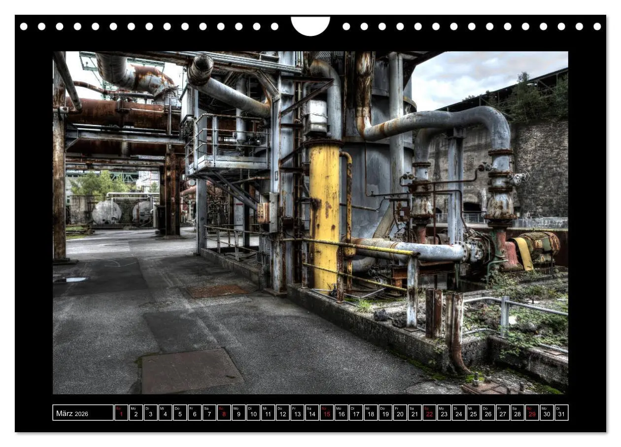 Bild: 9783457916483 | Rost - Quer durch's Ruhrgebiet (Wandkalender 2026 DIN A4 quer),...