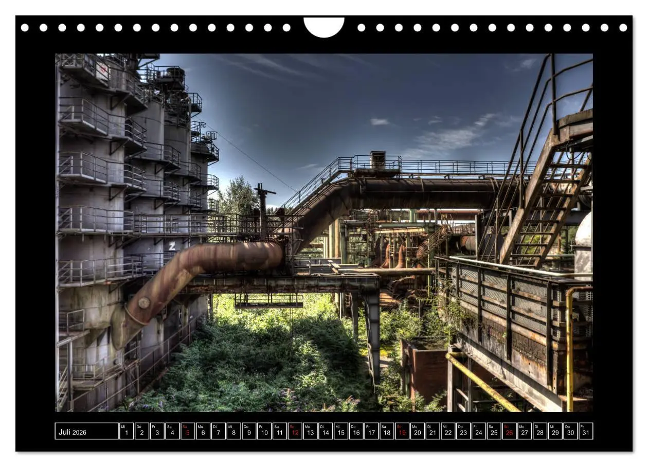 Bild: 9783457916483 | Rost - Quer durch's Ruhrgebiet (Wandkalender 2026 DIN A4 quer),...