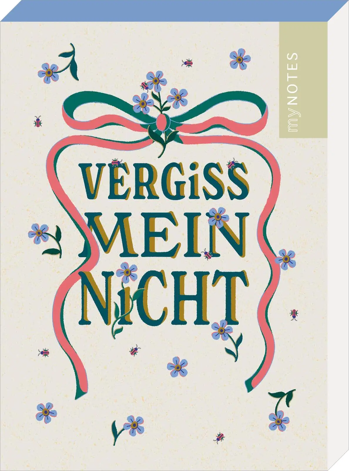 Cover: 4014489136583 | myNOTES Papeterie: Notizblock Cottage Style: Vergissmeinnicht | Buch