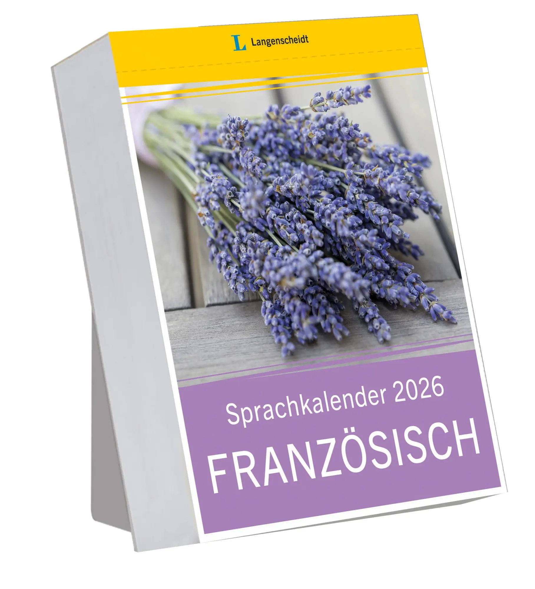 Cover: 9783125636583 | Langenscheidt Sprachkalender Französisch 2026 | Tagesabreißkalender