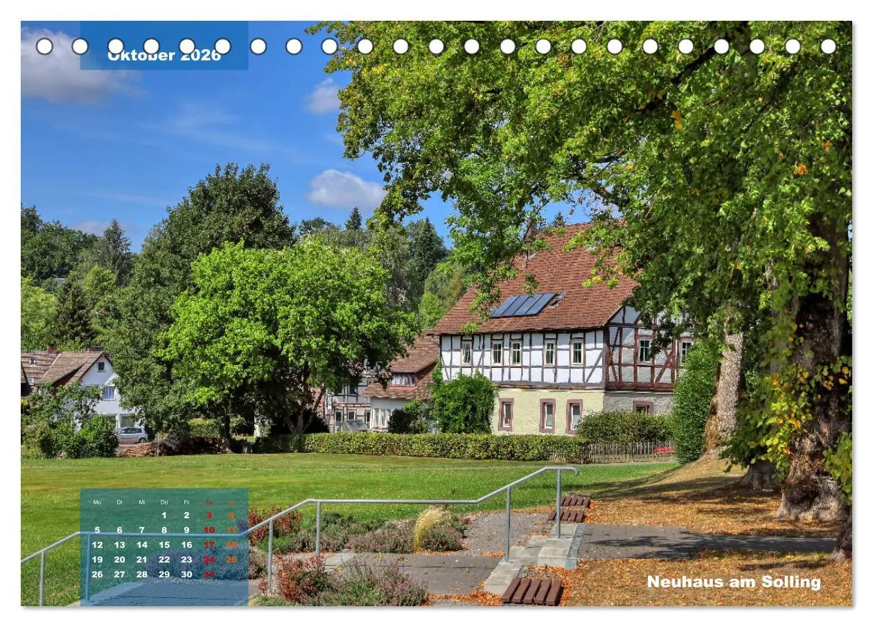 Bild: 9783457526583 | Märchenhaftes Weserbergland (Tischkalender 2026 DIN A5 quer),...