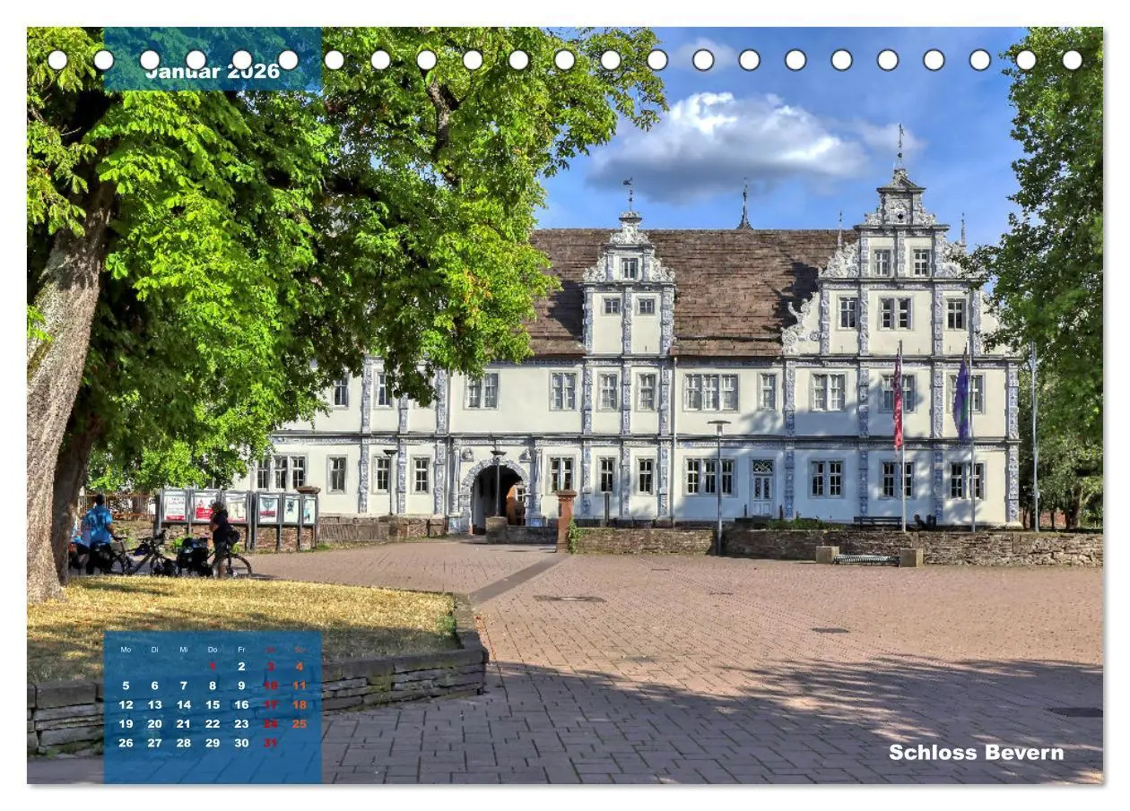 Bild: 9783457526583 | Märchenhaftes Weserbergland (Tischkalender 2026 DIN A5 quer),...