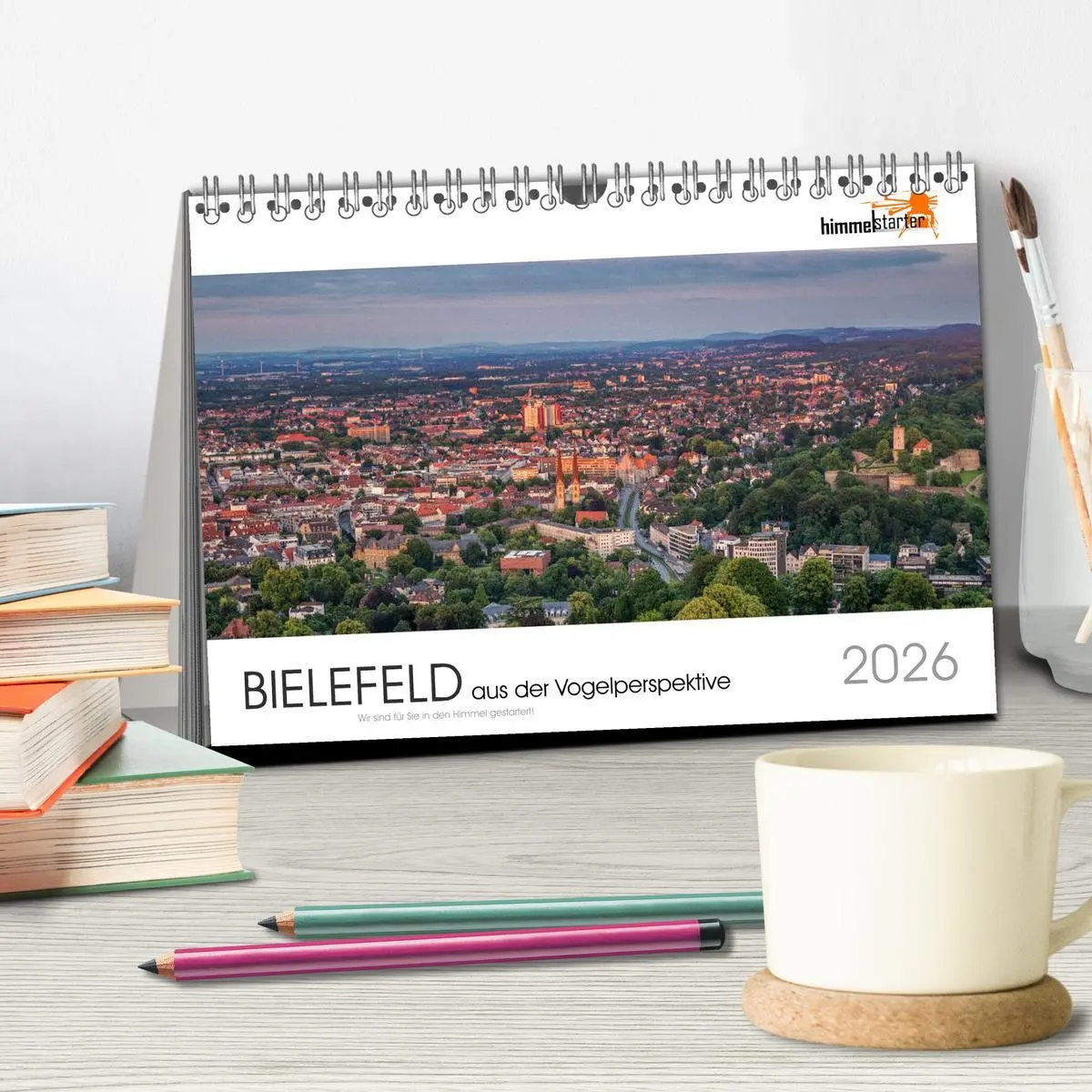 Bild: 9783457906583 | BIELEFELD aus der Vogelperspektive (Tischkalender 2026 DIN A5...