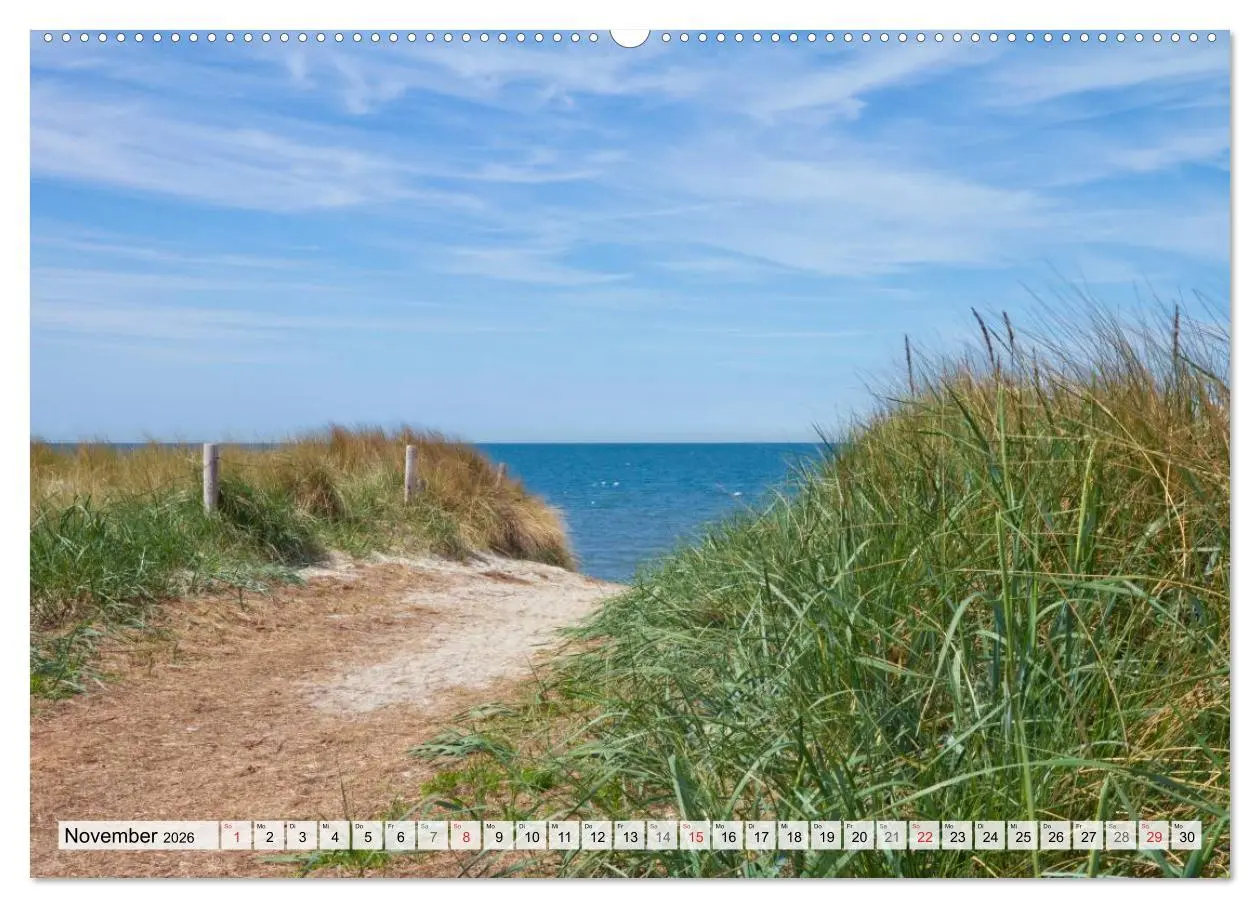 Bild: 9783516166583 | Sonne, Strand &amp; Meer (Wandkalender 2026 DIN A2 quer), CALVENDO...