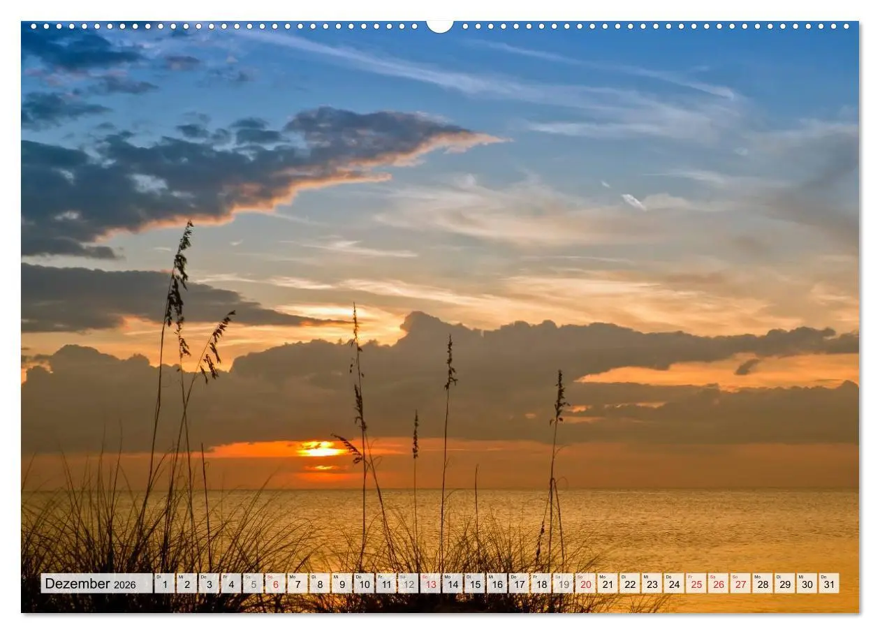 Bild: 9783516166583 | Sonne, Strand &amp; Meer (Wandkalender 2026 DIN A2 quer), CALVENDO...
