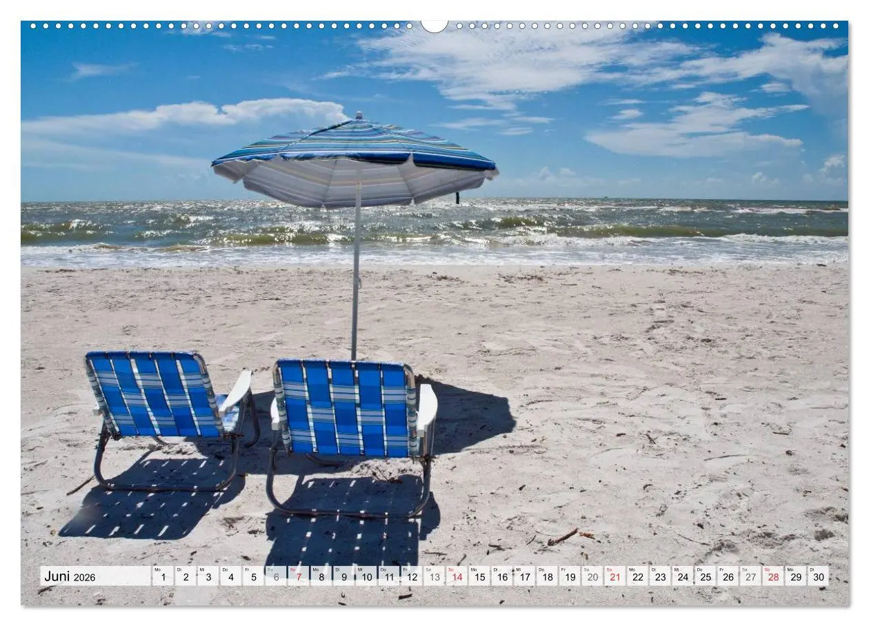 Bild: 9783516166583 | Sonne, Strand &amp; Meer (Wandkalender 2026 DIN A2 quer), CALVENDO...