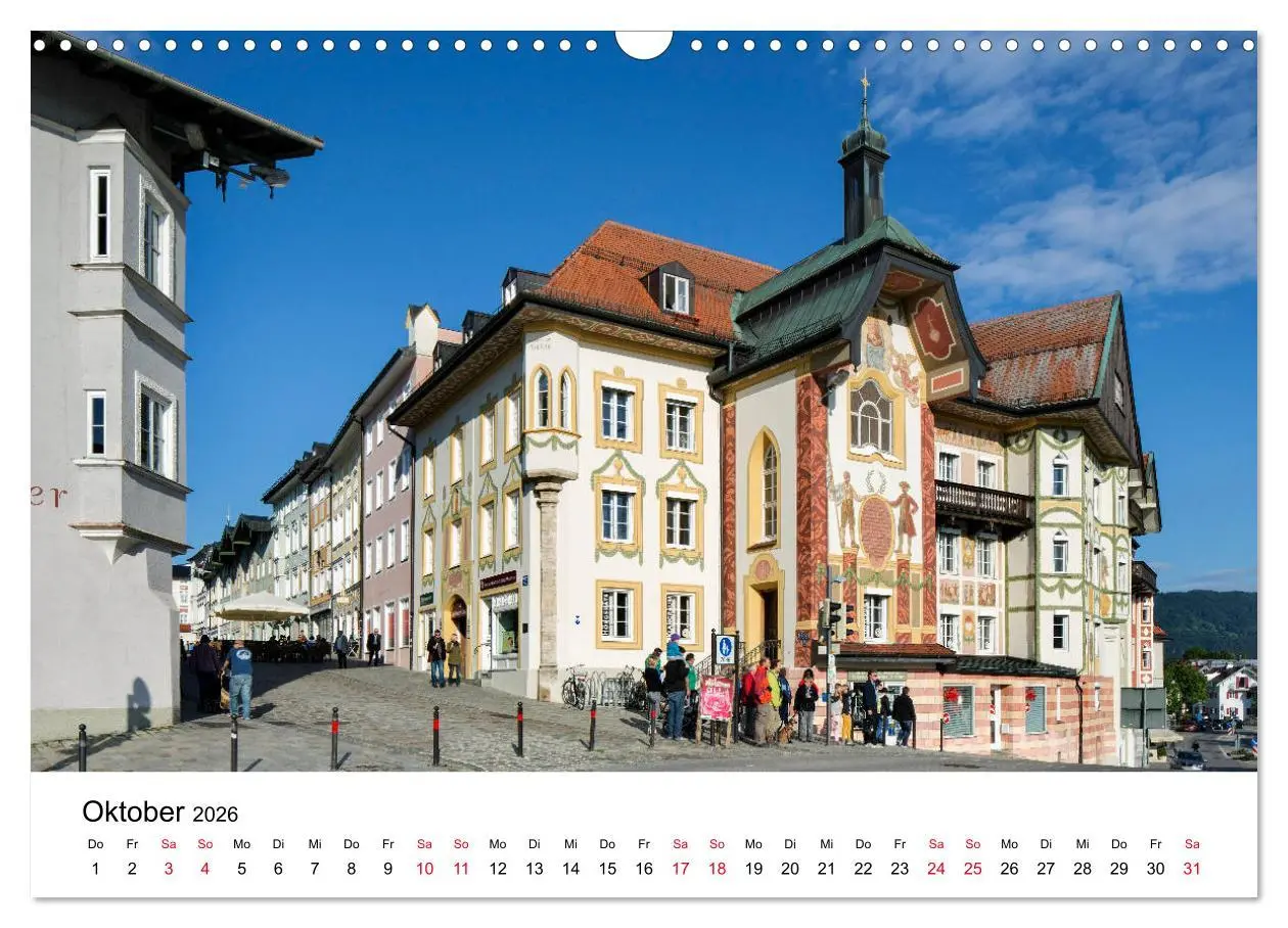 Bild: 9783516236583 | Bad Tölz - Perle an der Isar (Wandkalender 2026 DIN A3 quer),...