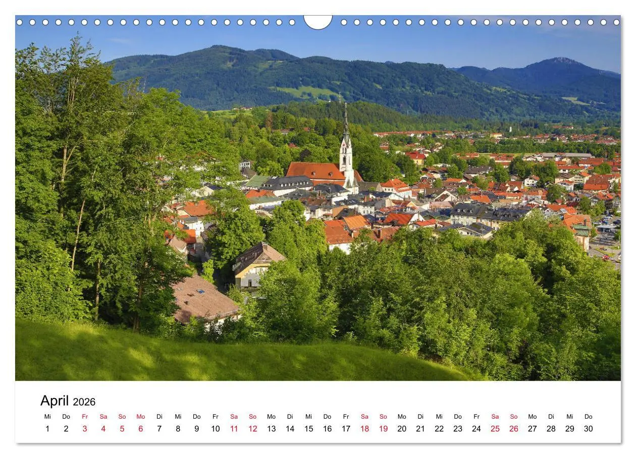 Bild: 9783516236583 | Bad Tölz - Perle an der Isar (Wandkalender 2026 DIN A3 quer),...